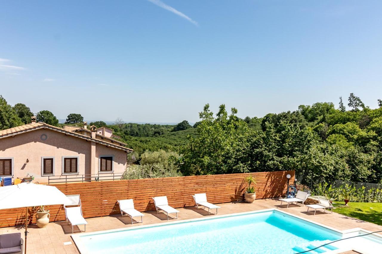 Villa Vacanze La Quercia Carbognano Buitenkant foto