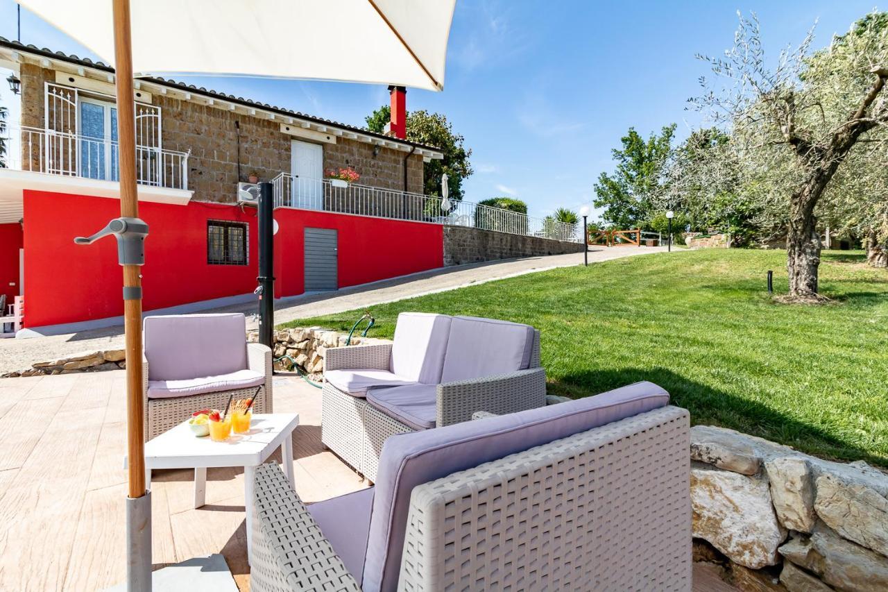 Villa Vacanze La Quercia Carbognano Buitenkant foto