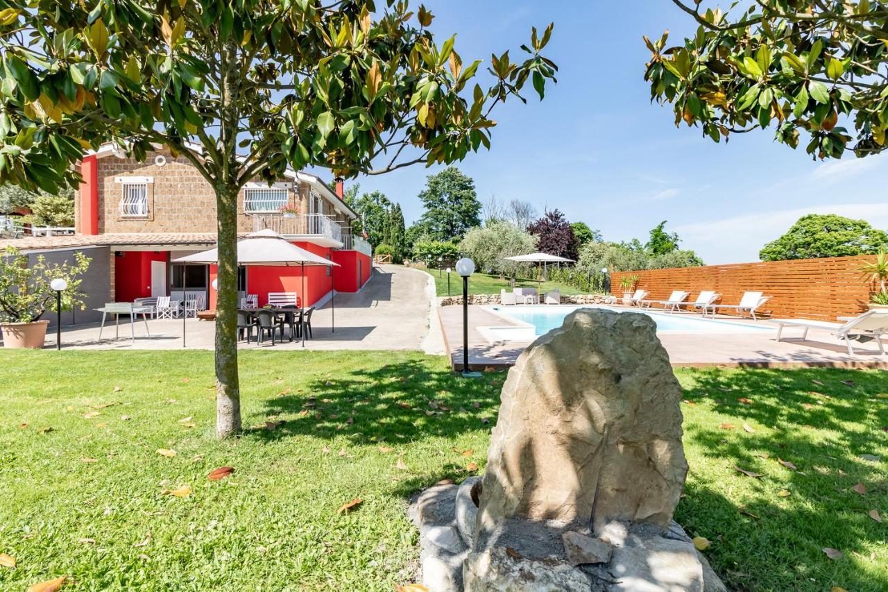 Villa Vacanze La Quercia Carbognano Buitenkant foto
